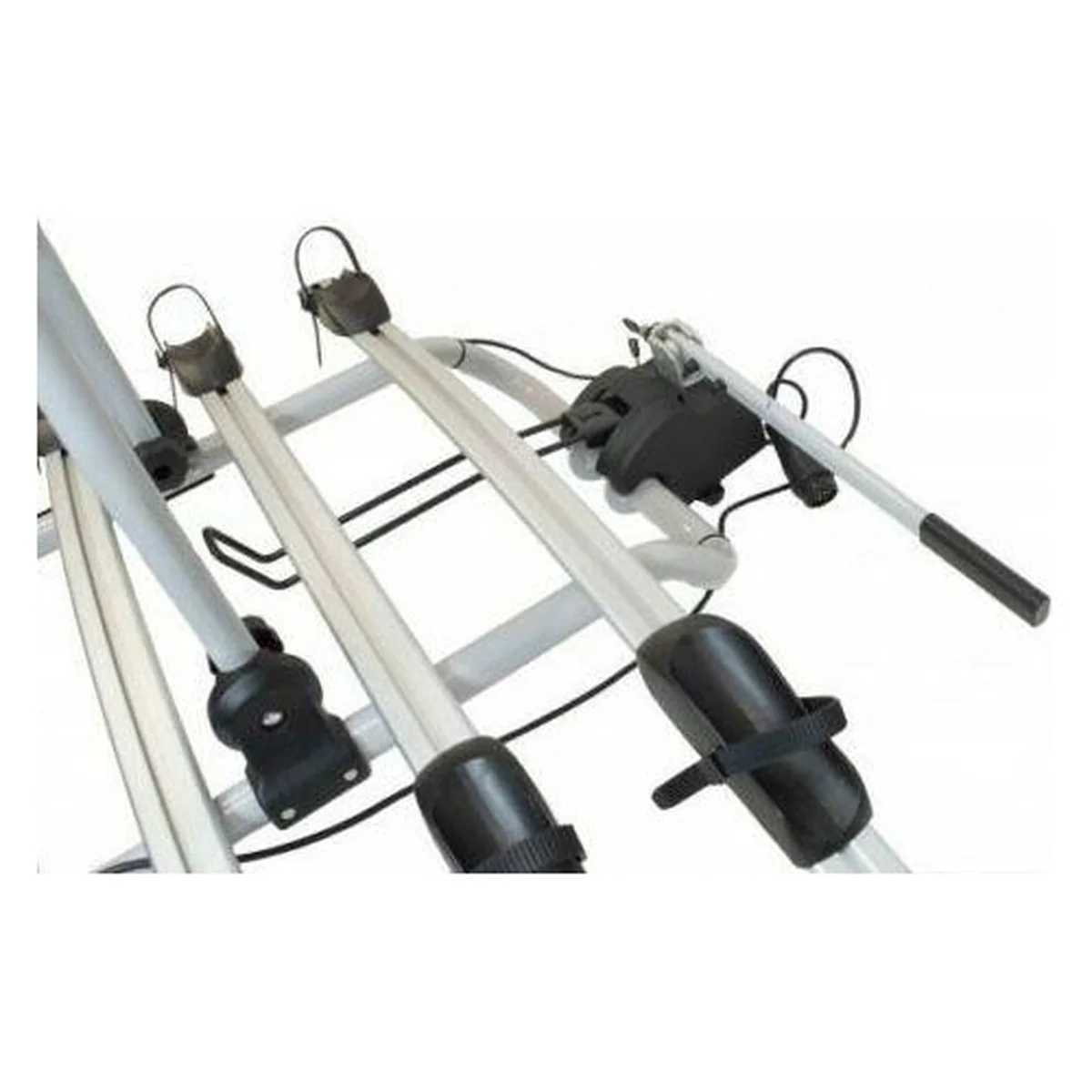 Maypole 4 Bike Carrier Towbar Towball Rear Cycle Rack BC3024 with Lights - Image 4