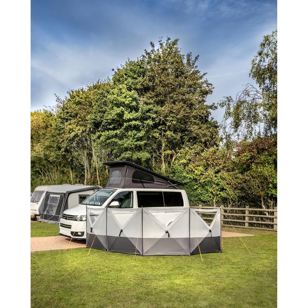 Maypole 4 Panel Pop-Up Windbreak 9573 Camping Campervan - Image 7