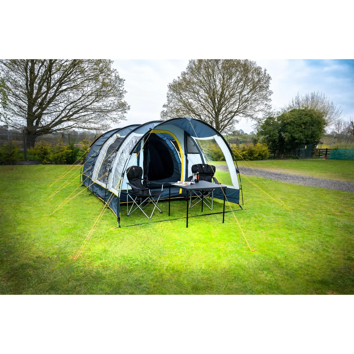 Maypole Bewdley  4 Person Tunnel Tent  (Poled) - 480 x 280 x 190cm - Image 5
