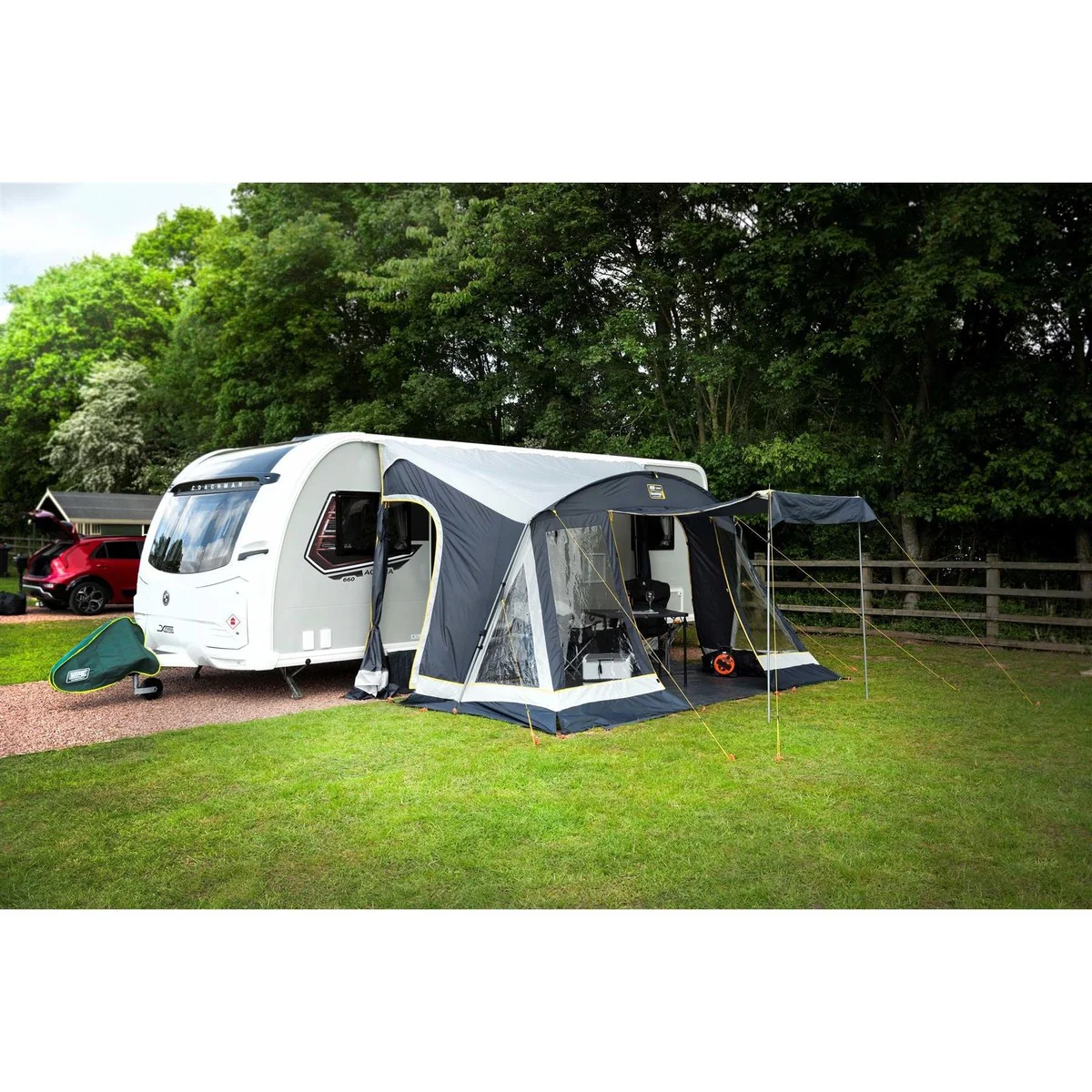 Maypole Caravan Motorhome Stoneleigh POLED 390cm Porch Awning - MP9554 - Image 5