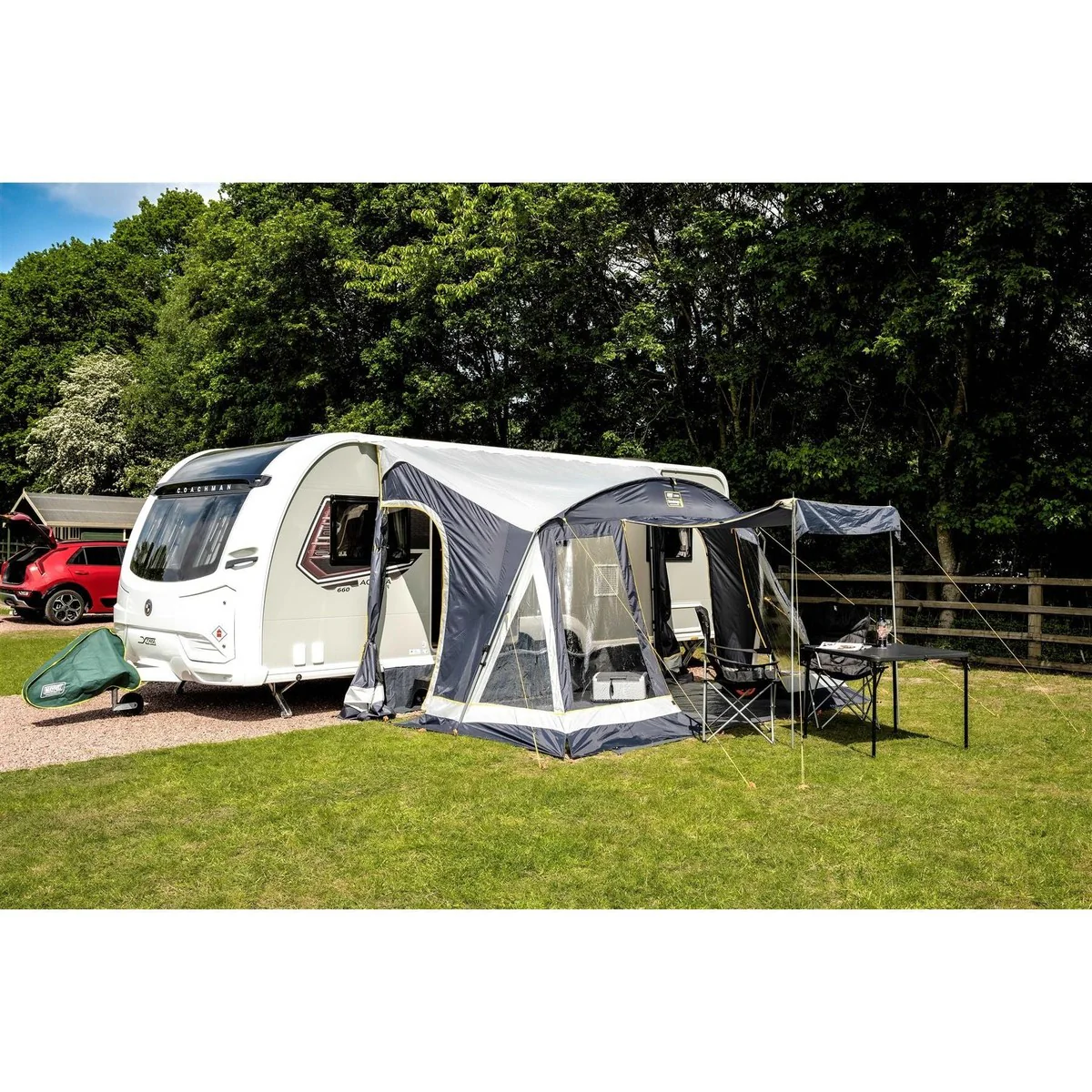 Maypole Caravan Motorhome Stoneleigh POLED 390cm Porch Awning - MP9554 - Image 6