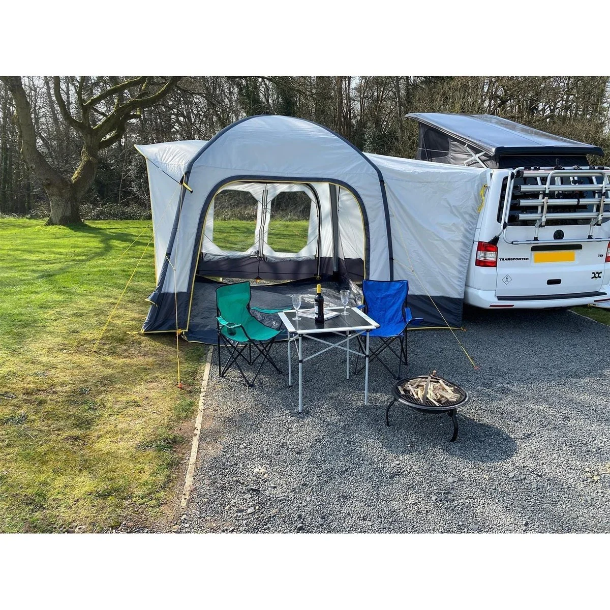 Maypole Crossed Air Driveaway Airbeam Awning Campervans  3M x 3M  T5 T4 - Image 10