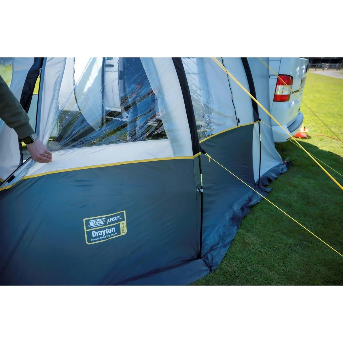 Maypole Drayton Poled Driveaway Awning Low 180-210 Campervan - Image 6