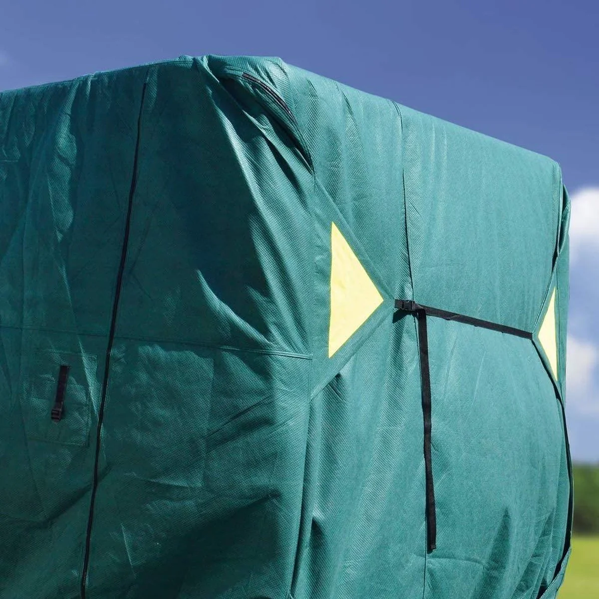 Maypole Green Caravan Cover Full 4-Ply Premium Breathable + Hitch Cover All Sizes - Image 11