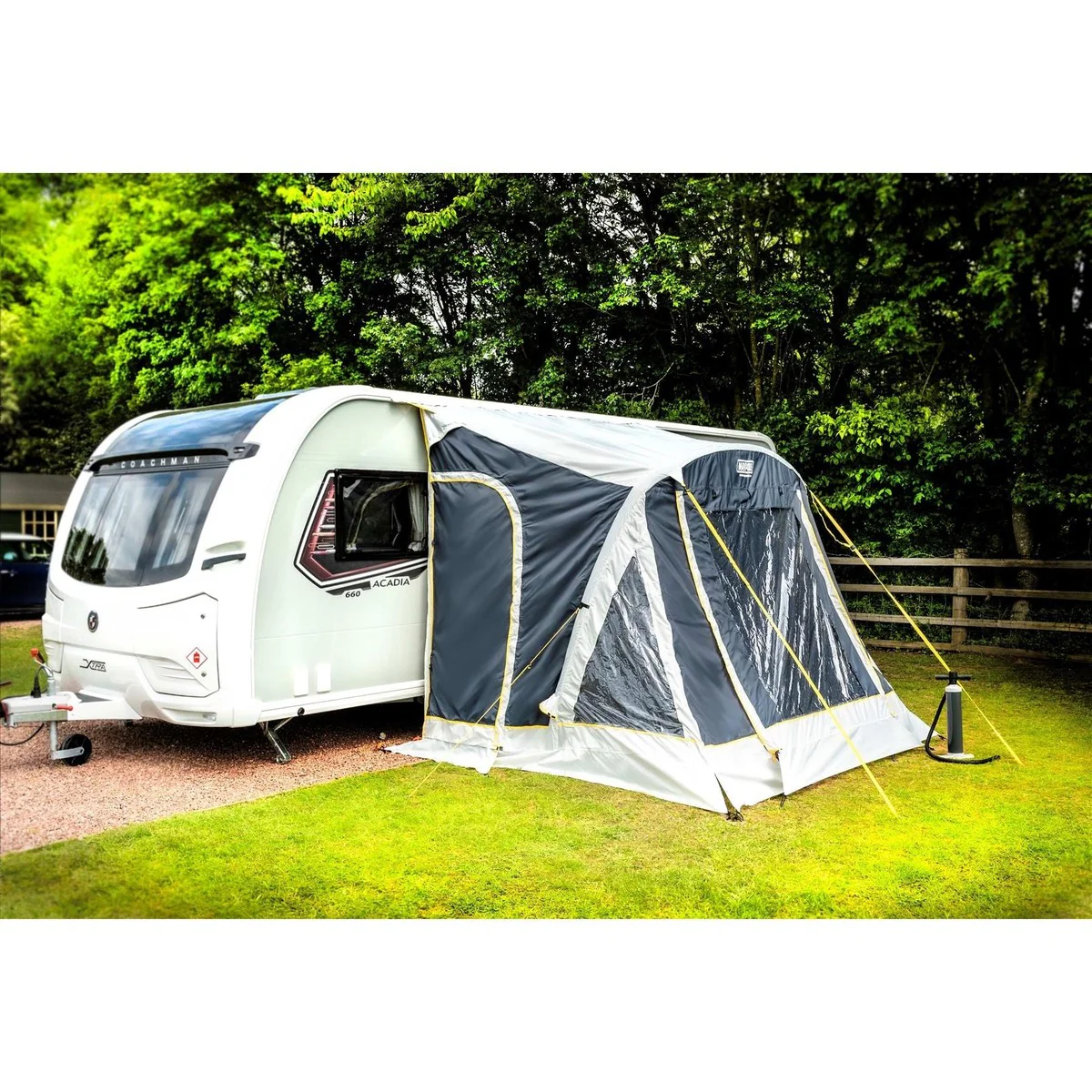 Maypole Inflatable Stoneleigh 260cm Air Porch Awning for Caravans & Motorhomes - Image 4