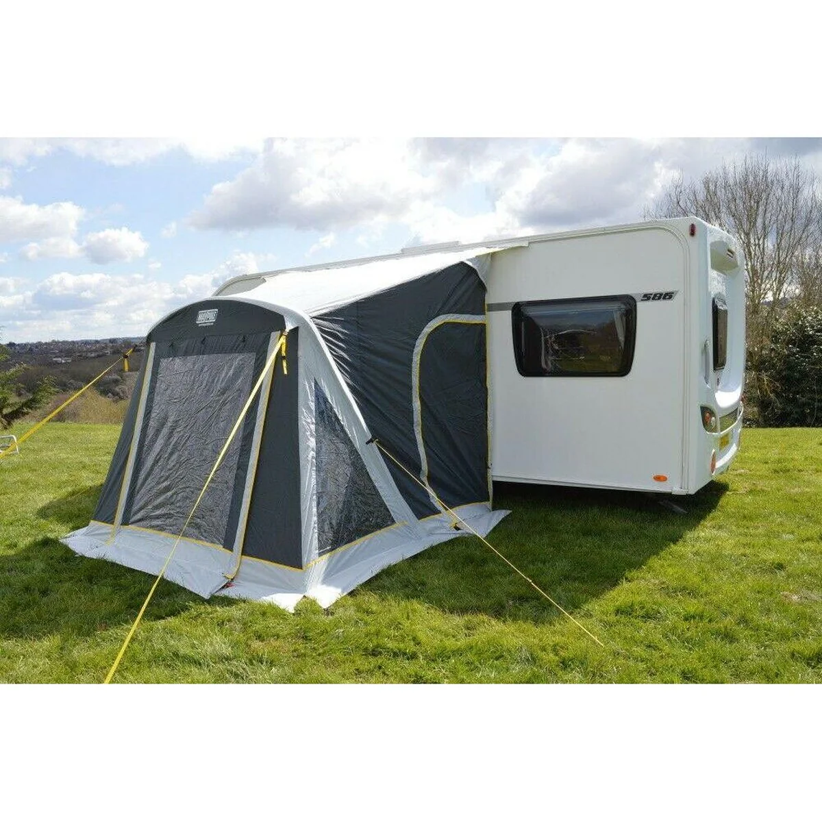 Maypole Inflatable Stoneleigh 260cm Air Porch Awning for Caravans & Motorhomes - Image 6
