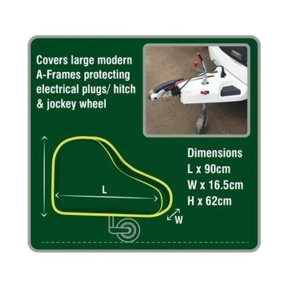 Maypole Large 4Ply Breathable Caravan Hitch Cover - Image 5