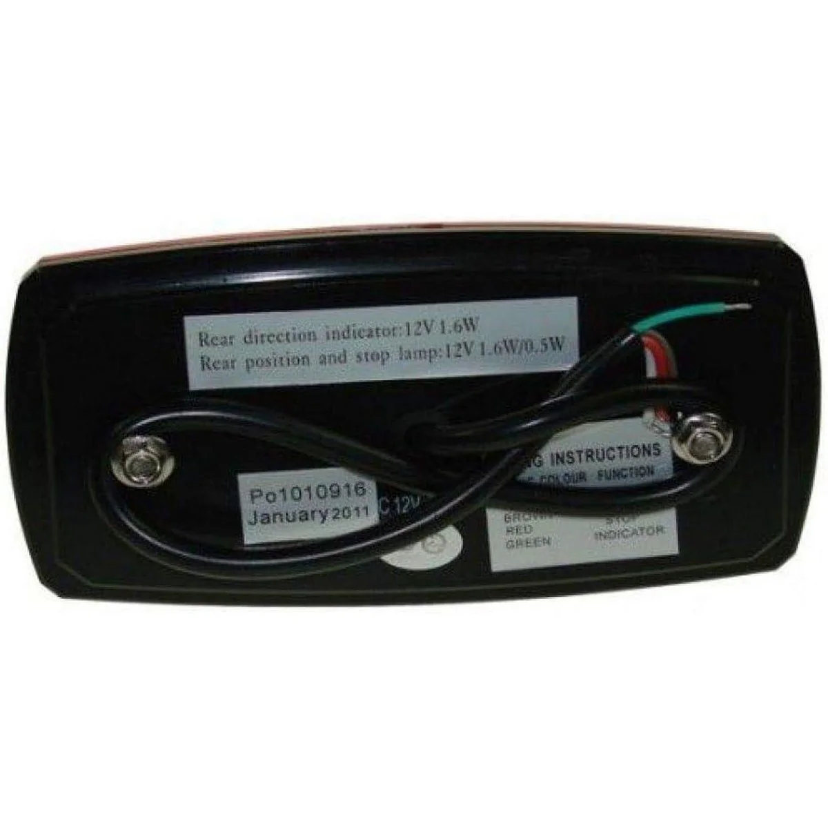 Maypole LED Trailer Combination Light Rear Direction Indicator 12V 16W MP8685BL - Image 2