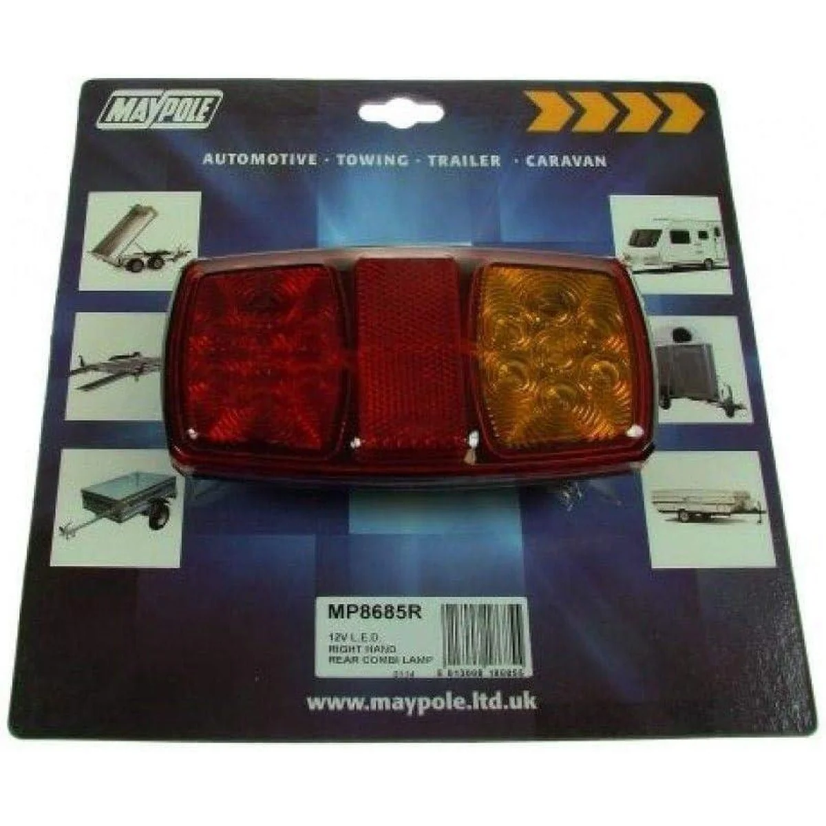 Maypole LED Trailer Combination Light Rear Direction Indicator 12V 16W MP8685BL - Image 3