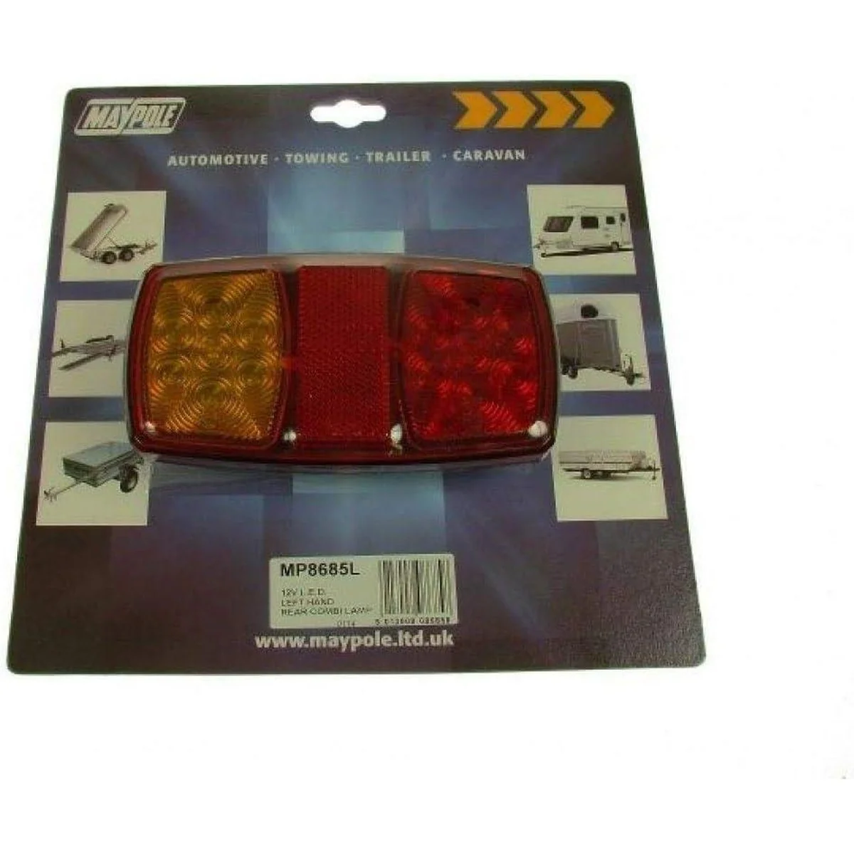 Maypole LED Trailer Combination Light Rear Direction Indicator 12V 16W MP8685BL - Image 5