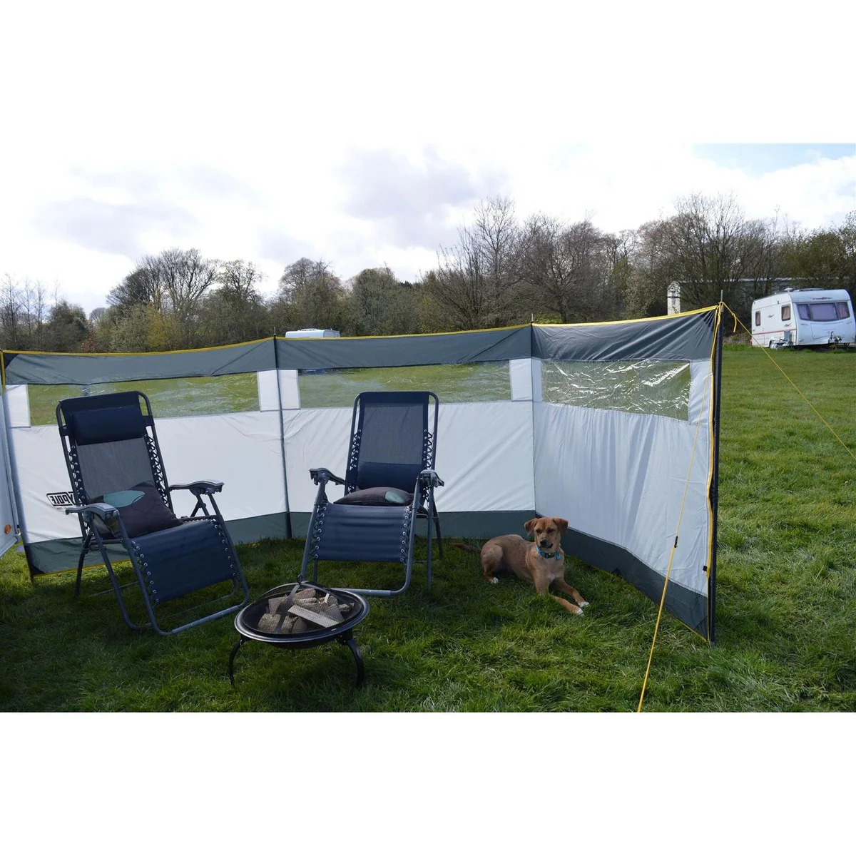 Maypole 4 Pole 3 Panel Strong Windbreak - Image 3