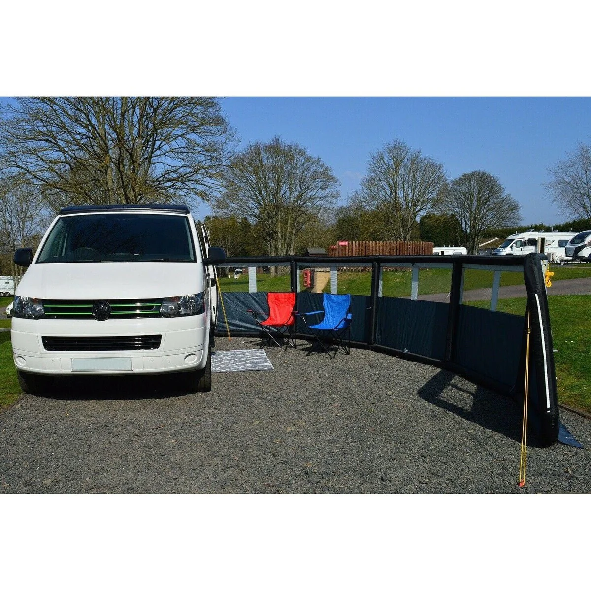 Maypole 5 Panel Inflatable Windbreak Deflector (Single Point Inflation) - Image 5