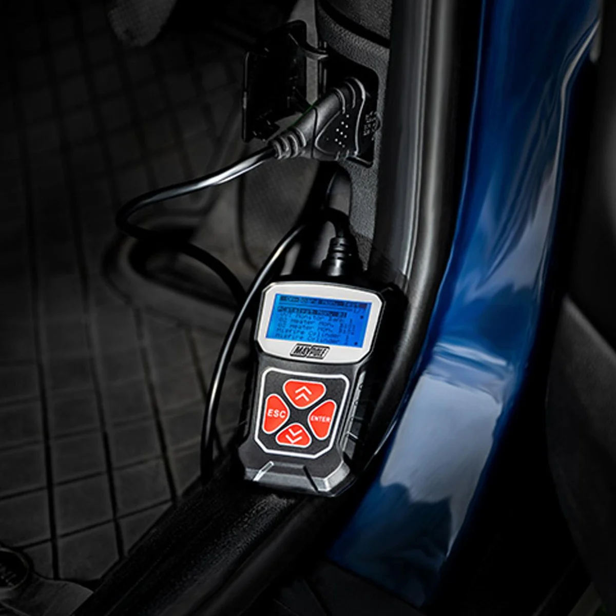 Maypole OBD2 Diagnostic Tool with 2" LCD Display - Read Codes, Live Data, I/M Test - Image 2