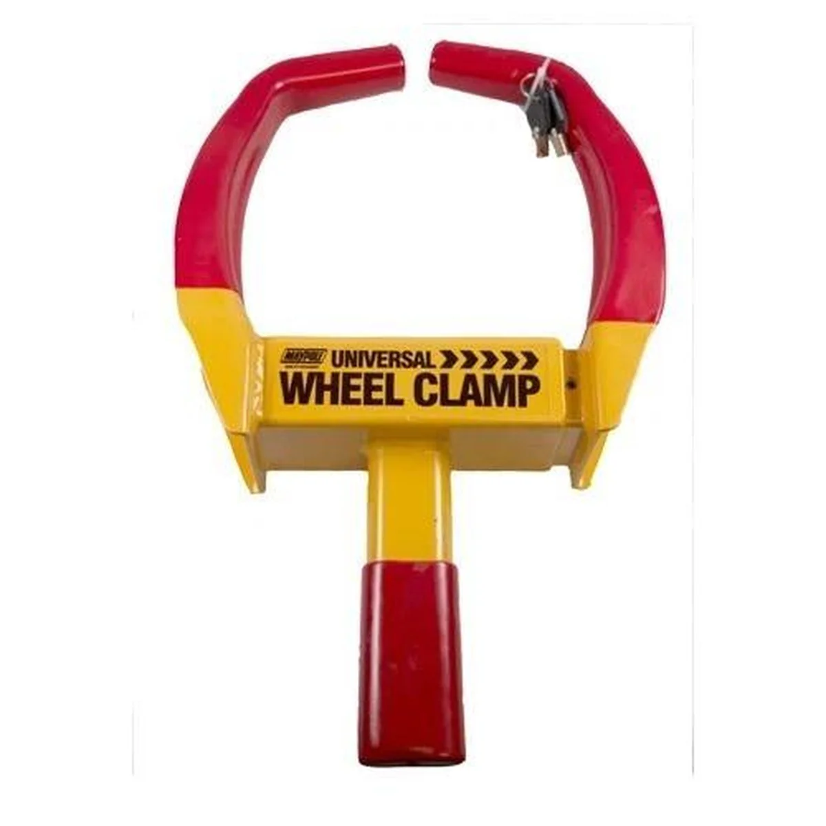 Maypole Security Universal Motorcycle Car Caravan Claw Jaw Wheel Clamp - Image 2