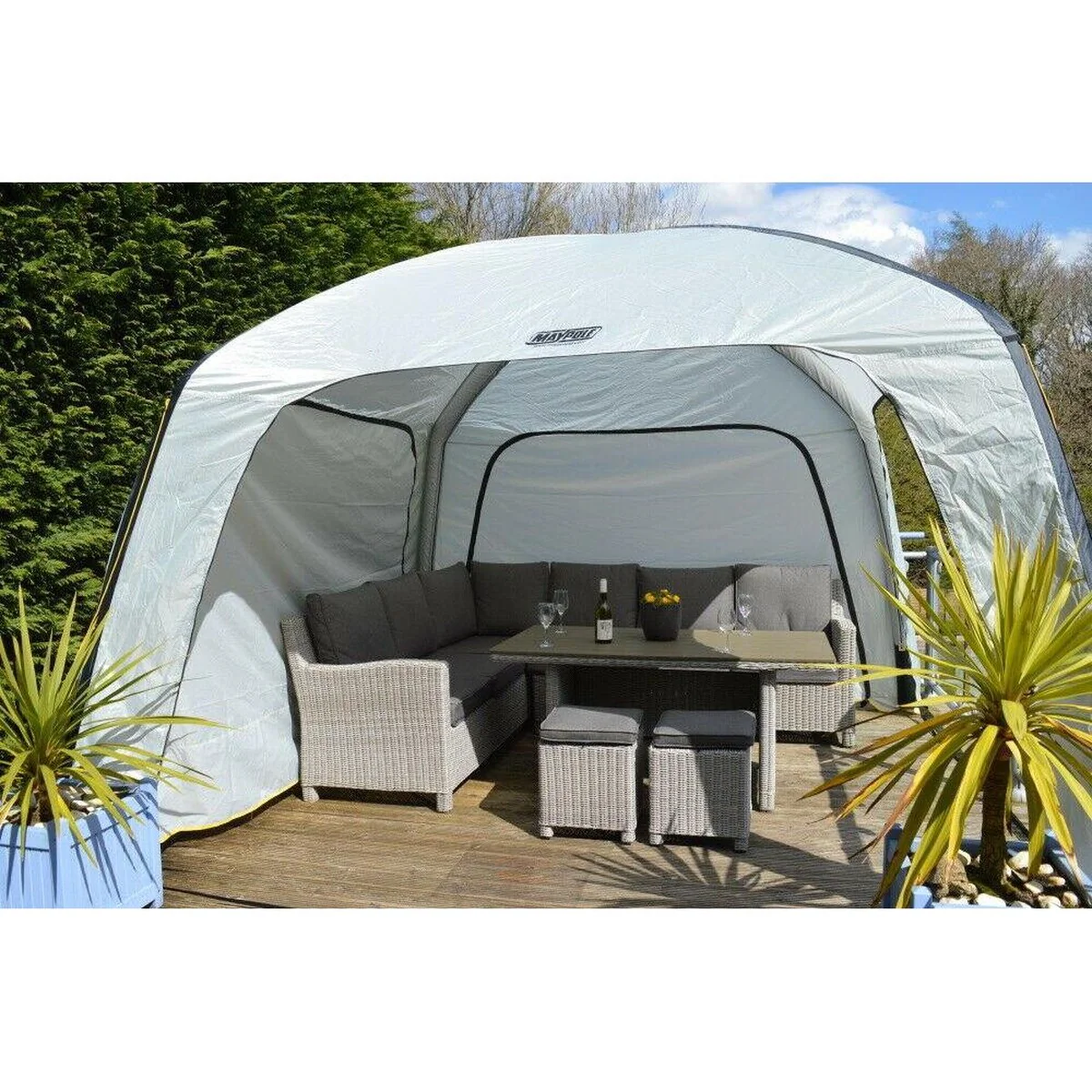 Maypole Outdoor Inflatable Ground Grass Travel Air Event Shelter Gazebo MP9522 - Image 4