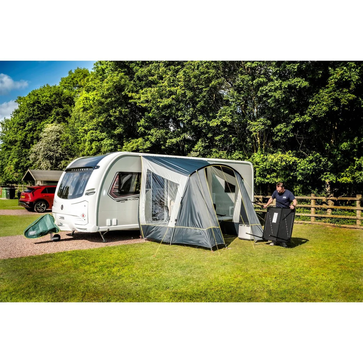 Maypole Wychbold Sun Canopy Poled 260CM High Caravan Motorhome Camper - Image 4