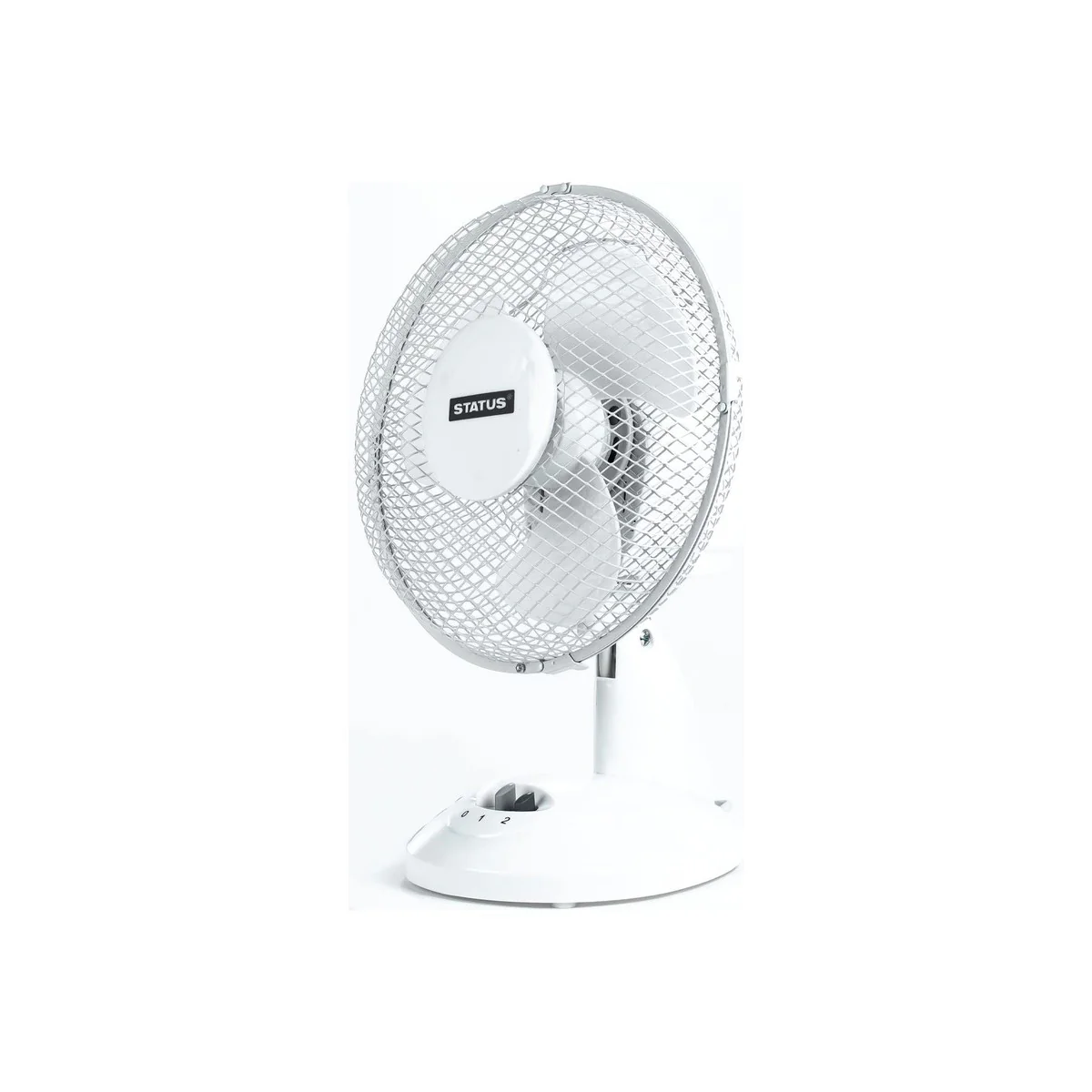MDS1203 Status 9 White Desk Fan S9DESKFAN1PKB - Image 3