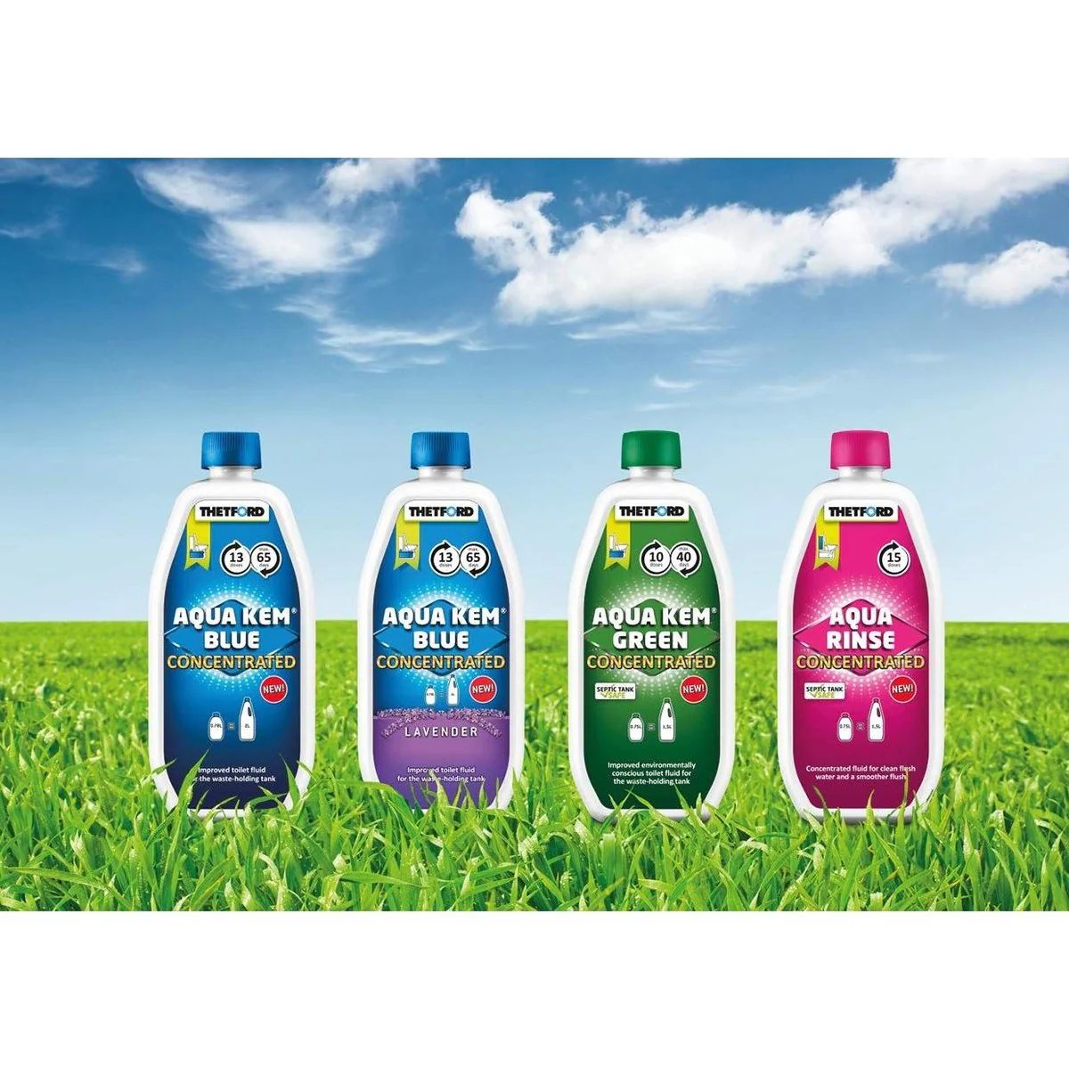 MDS1203 Thetford Aqua Kem Blue Concentrated  0.78ltr (order in multiples of 12) 30621CX - Image 3