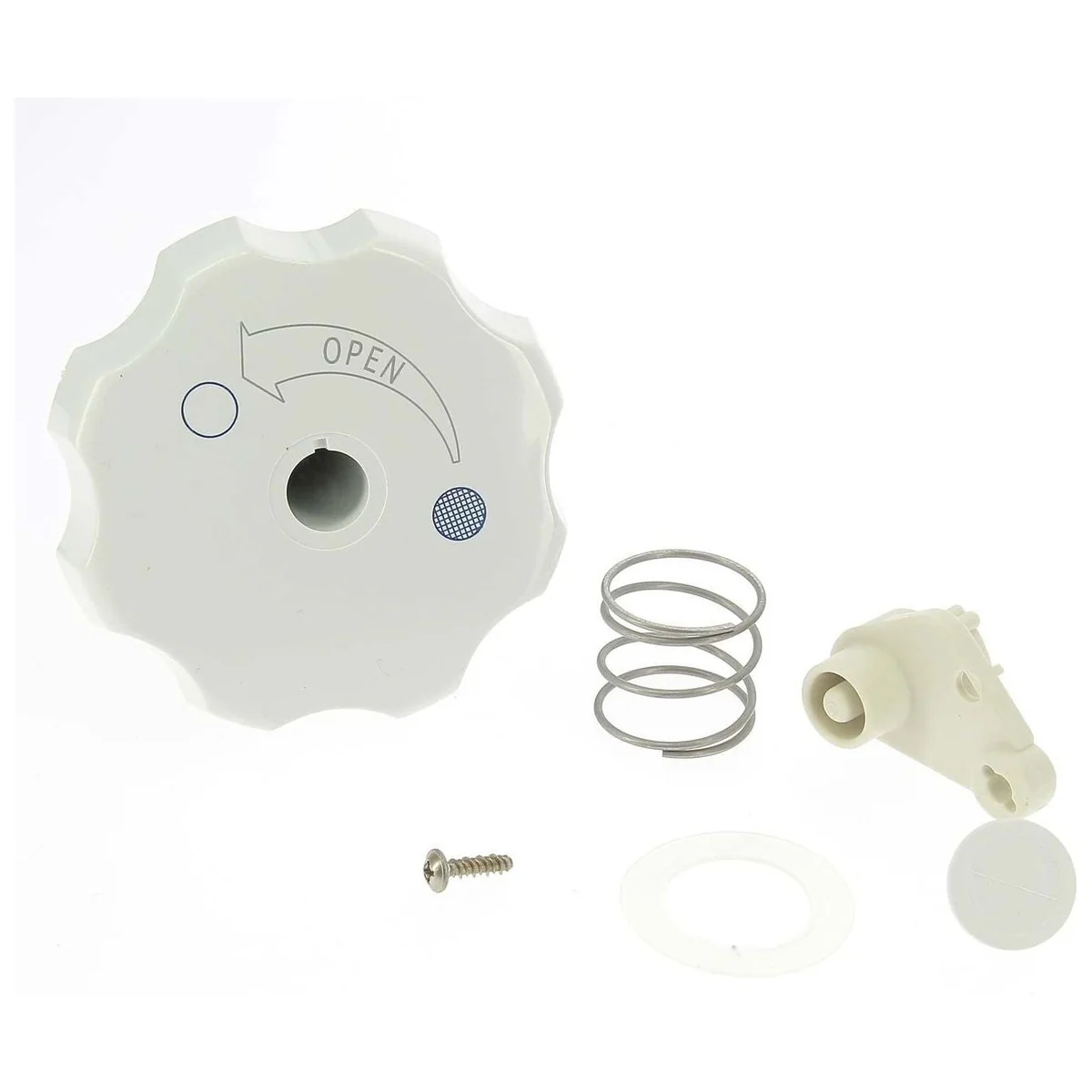 MDS1203 Thetford flush knob White 1637762