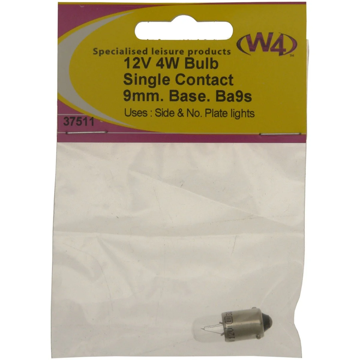 MDS1203 W4 12v 4w Bulb 37511