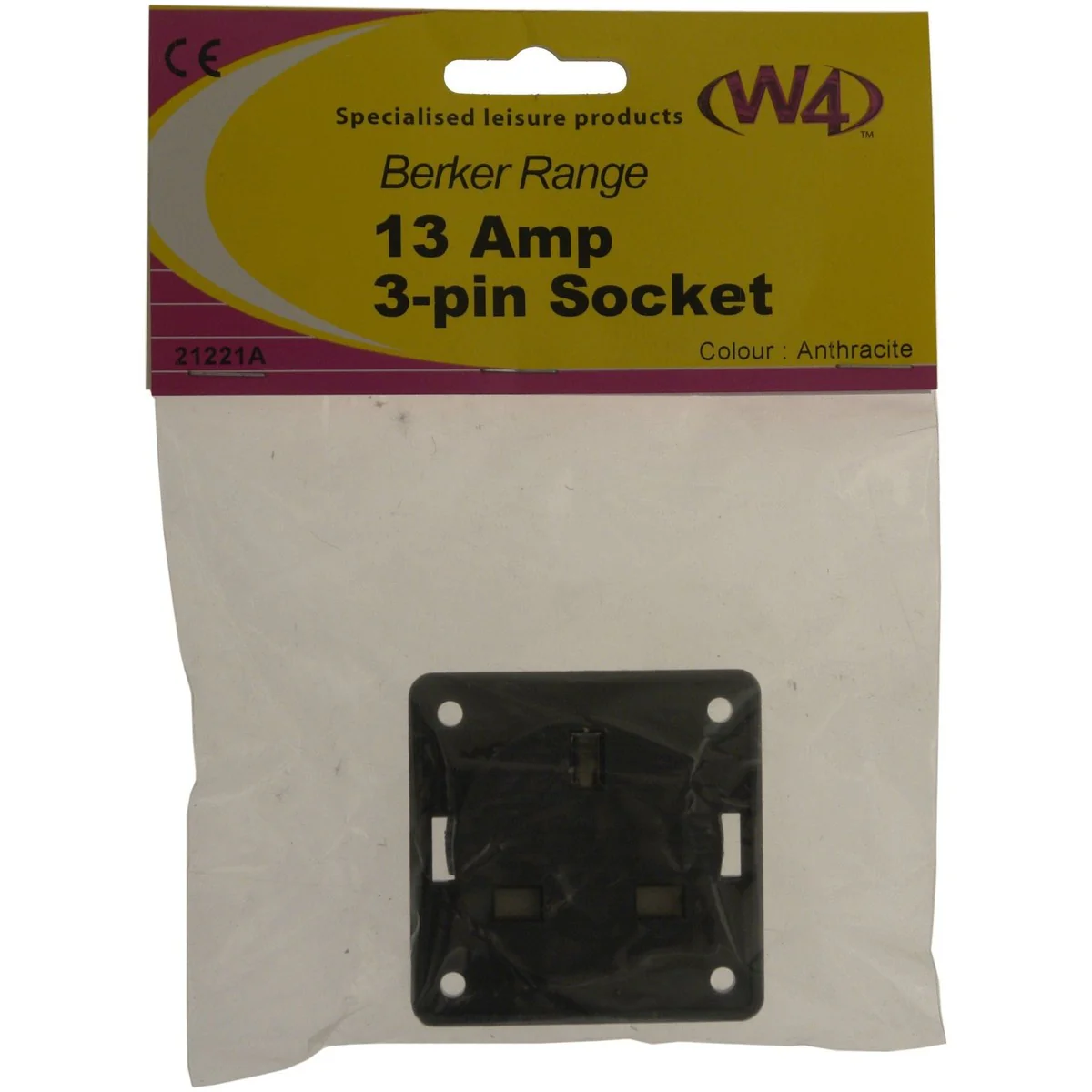 MDS1203 W4 13amp socket  Anthracite 21221A