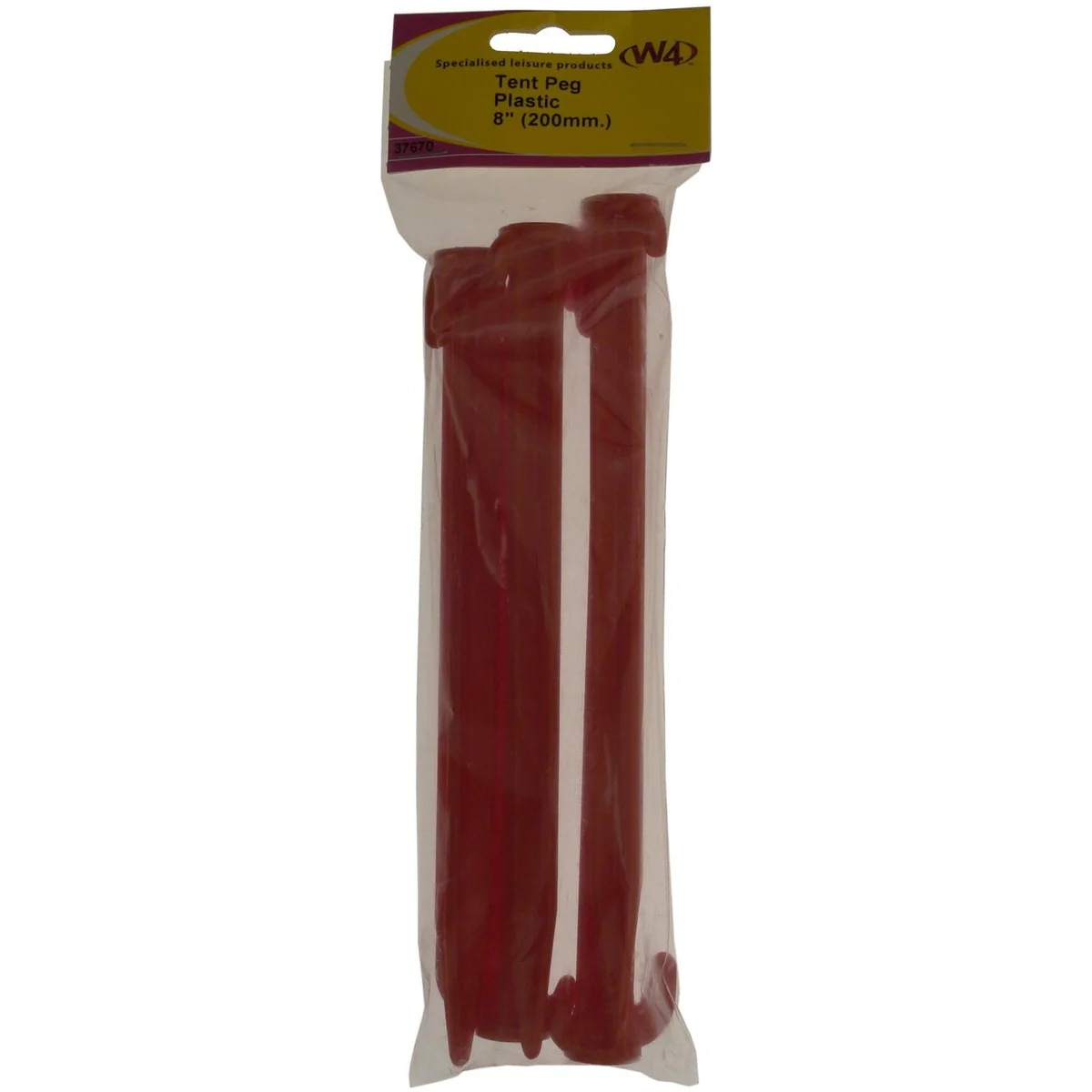 MDS1203 W4 8 Plastic Tent Peg 5 pack 37670 - Image 2
