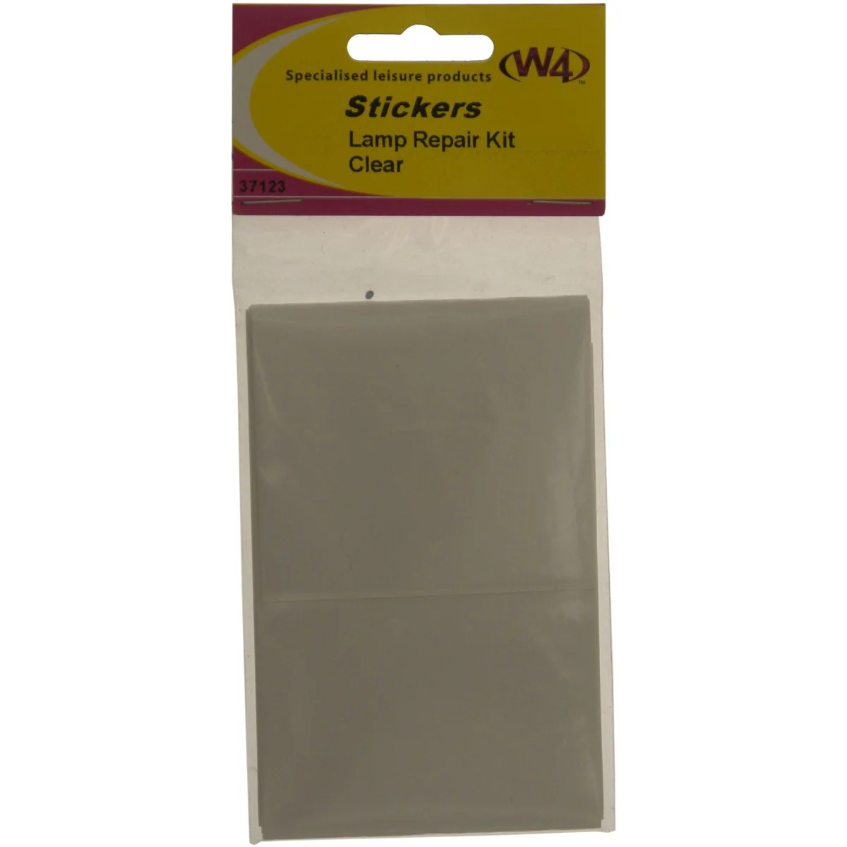MDS1203 W4 Lamp Repair sticker - Clear Size 700 x 70mm (1 per pack) 37123