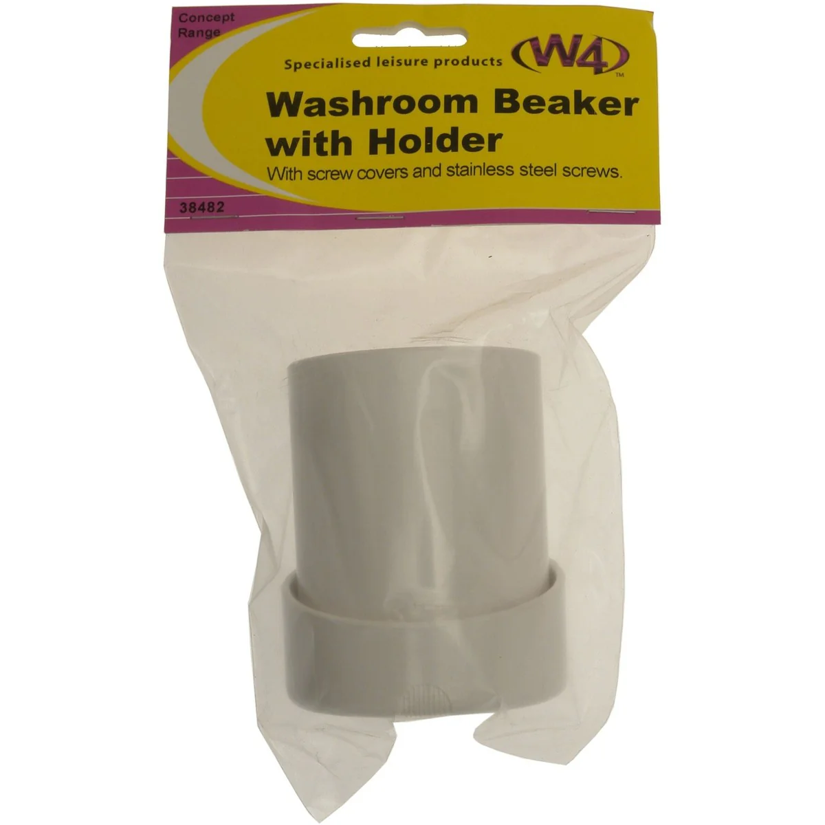 MDS1203 W4 Washroom Beaker and holder 38482