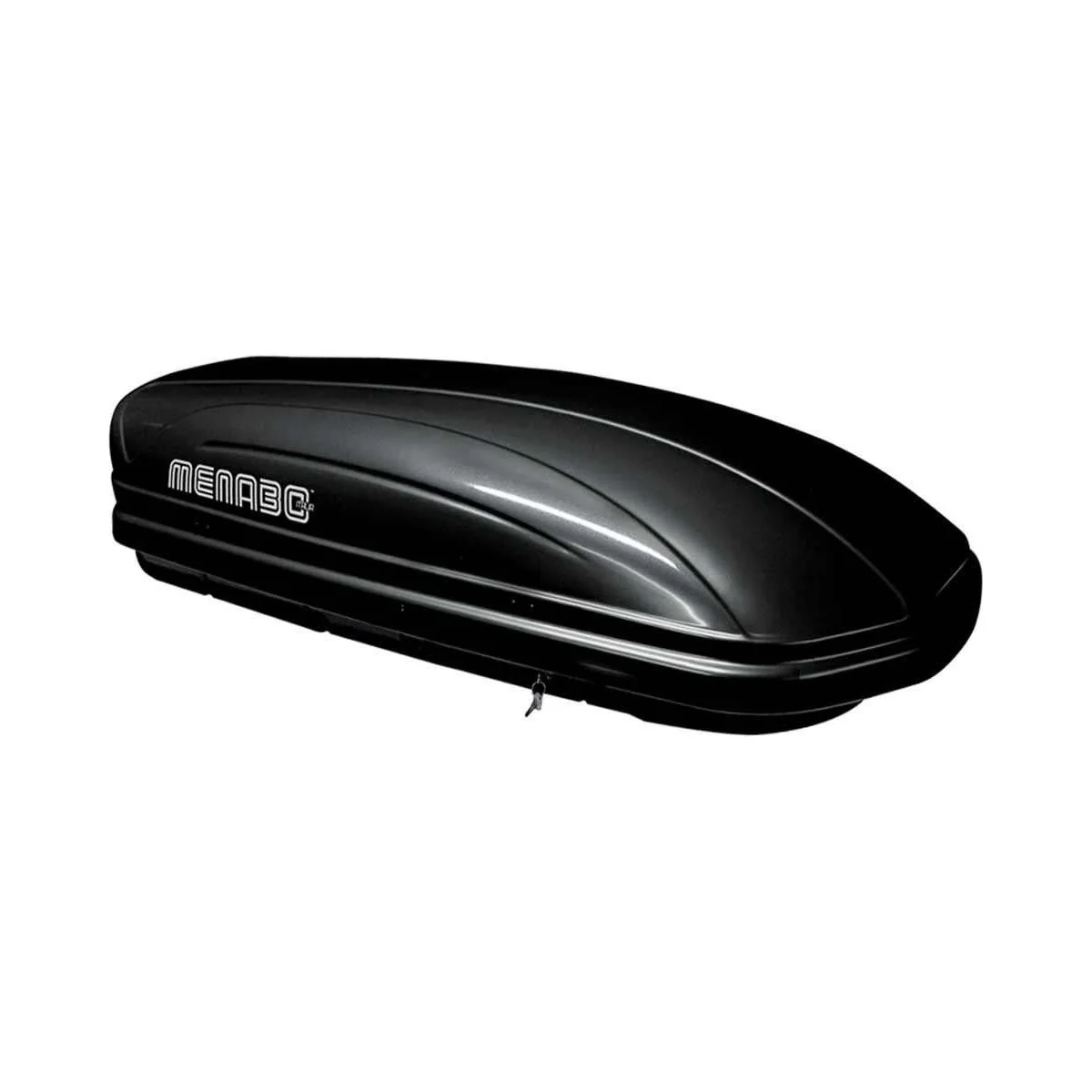 Menabo Mania 320 Litre Black Roof Box (50kg Max.)