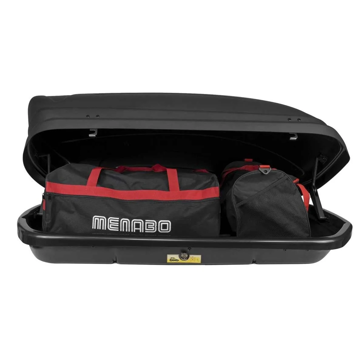 Menabo Mania 400 Litre Black Roof Box (75kg Max.) - Image 3