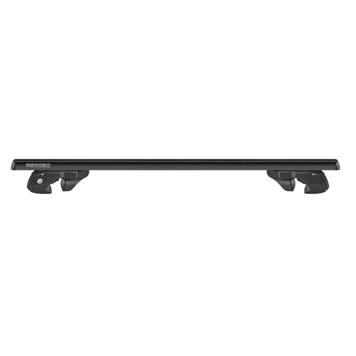 Menabo Shermon Black XL Raised Rail Roof Bars 1340mm (90kg Max.) - Image 4