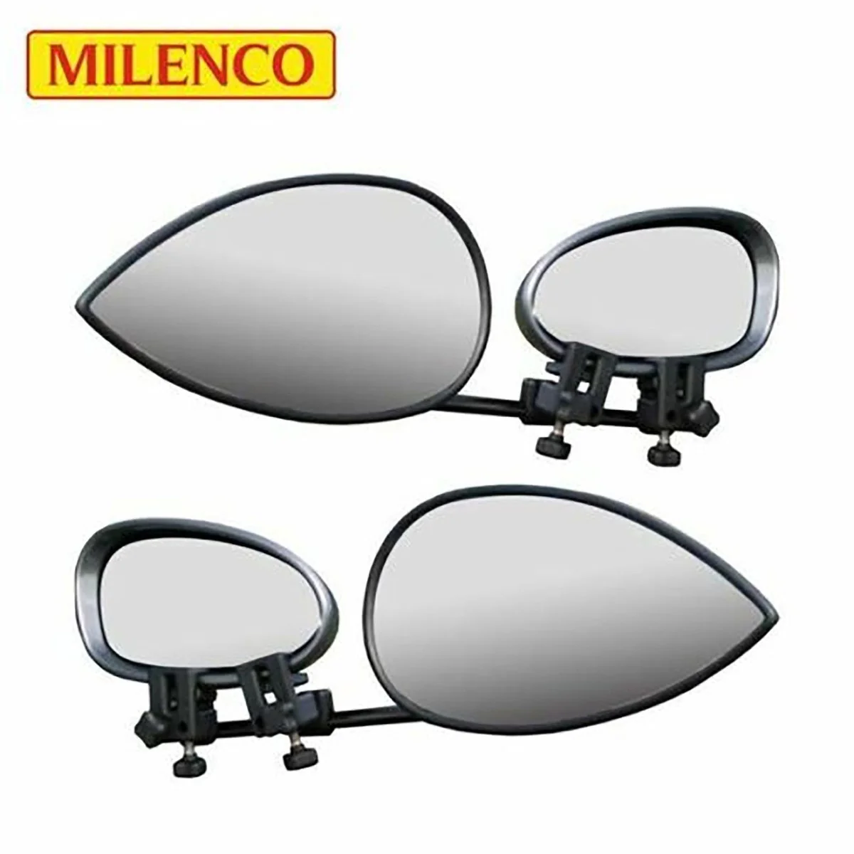 Milenco Aero 4 Towing Mirrors (Convex Glass) x2 - Image 2