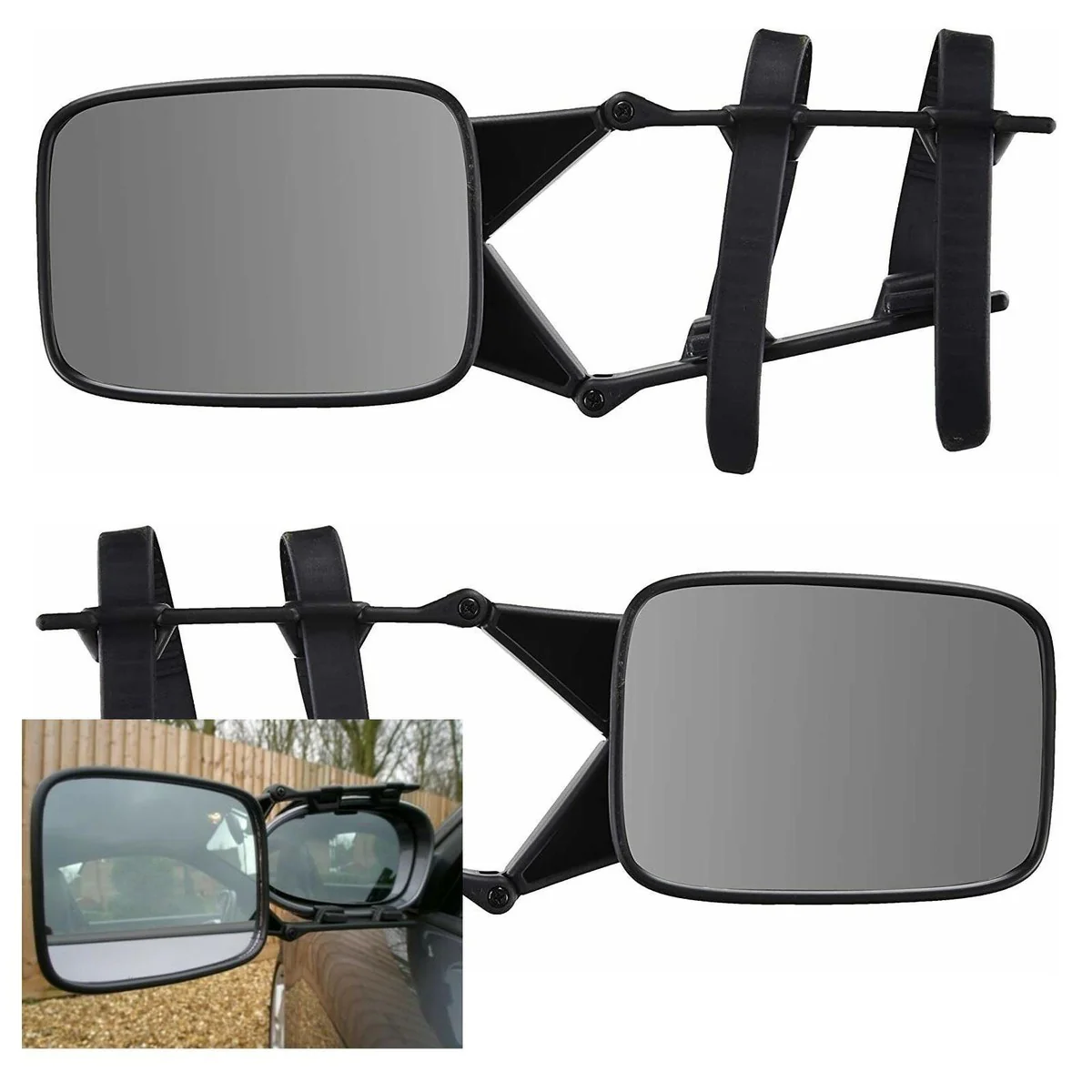 Milenco Convex Towing Mirror