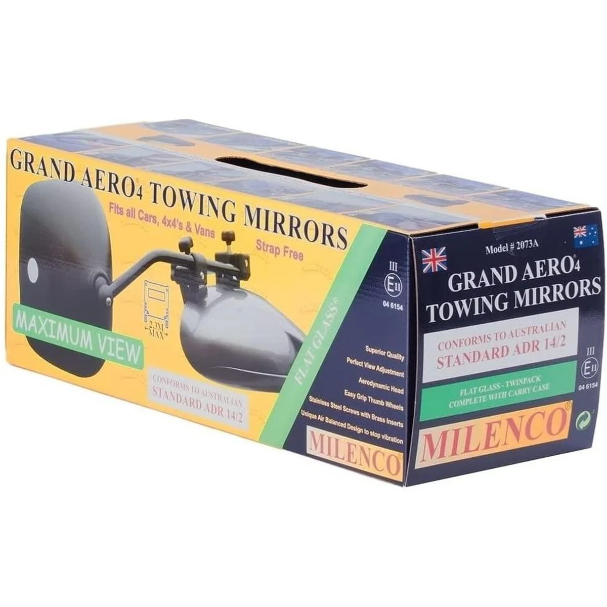 Milenco Grand Aero 4 Towing Mirror - Image 6