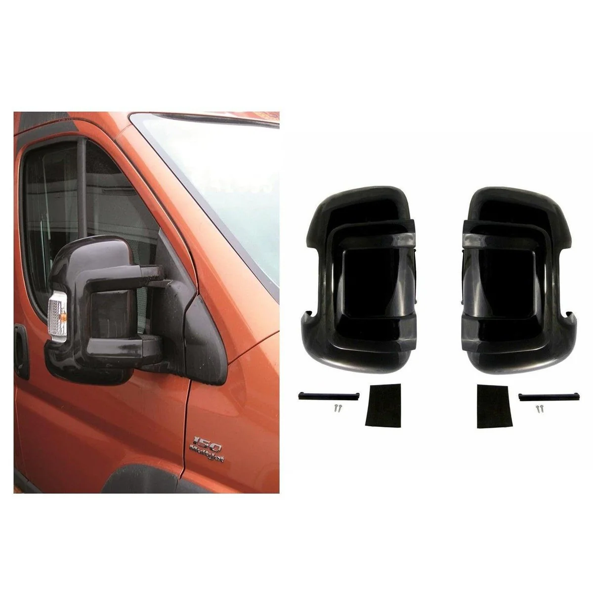 Milenco Motorhome Mirror Protectors Short Arm