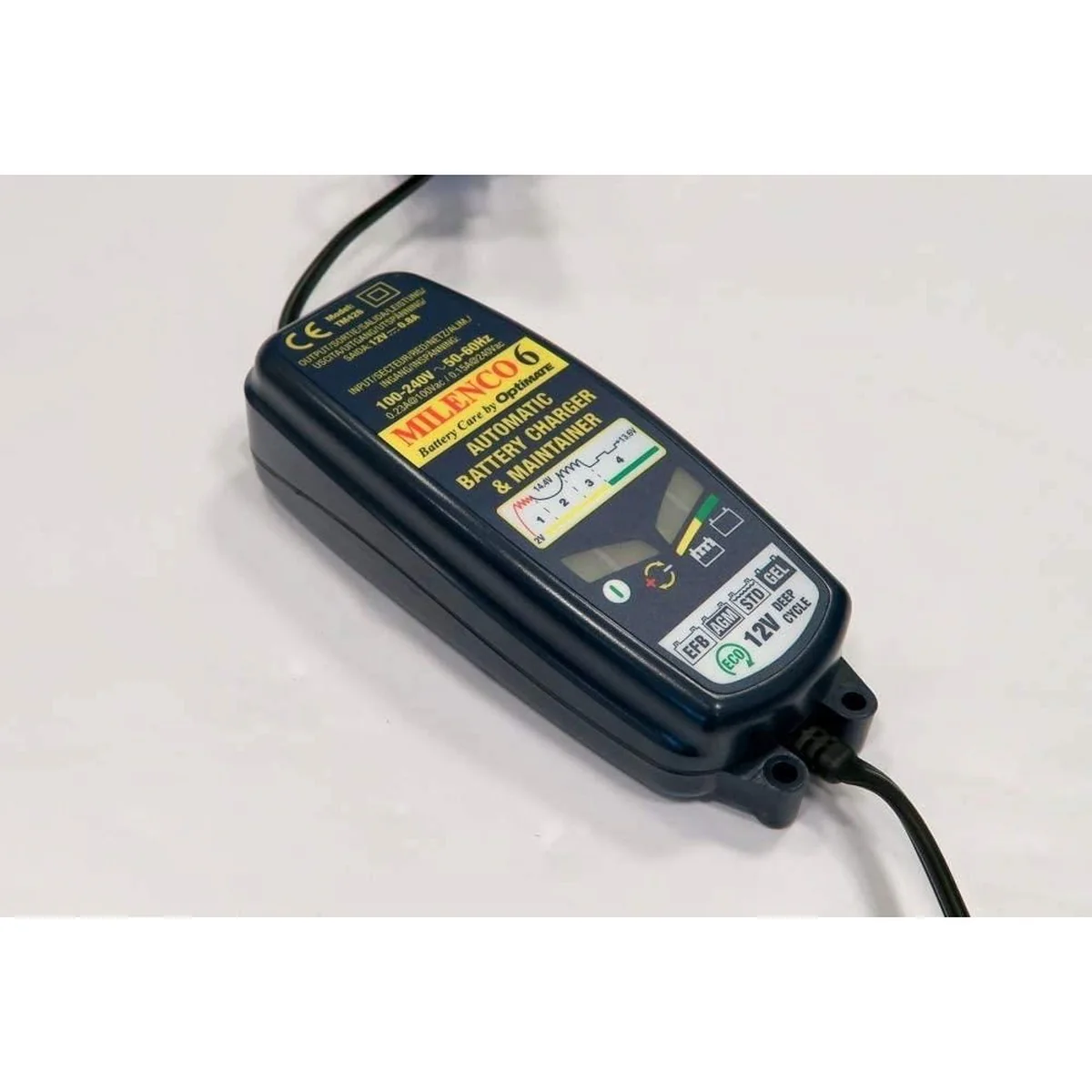 Milenco Optimate 6 Multi Step Battery Smart Charger - Image 2