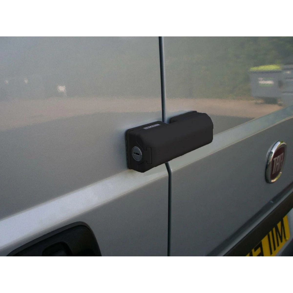 Milenco Van Door Deadlock - Black Single for Caravan, Motorhome, and Conversion - Image 2