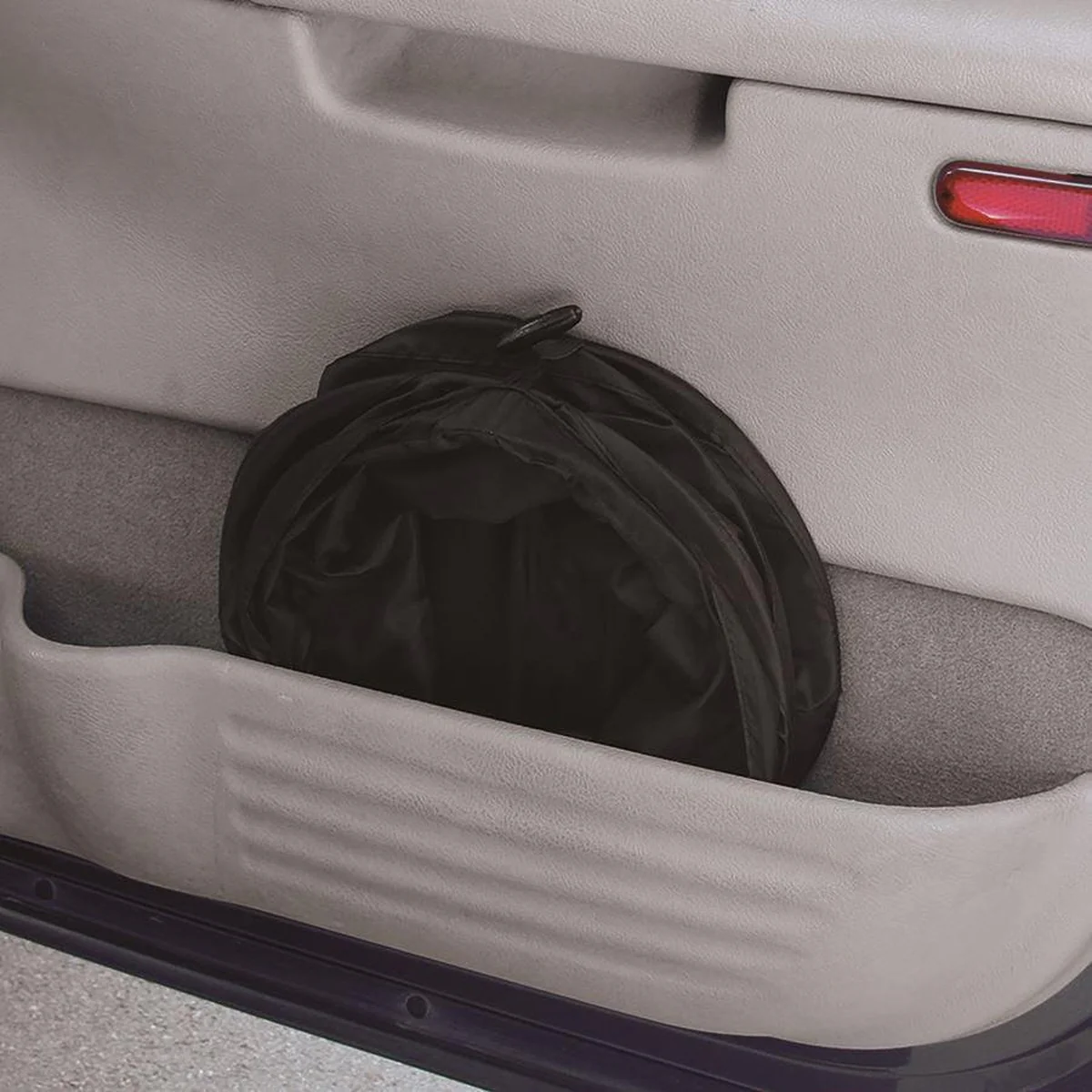 Mini Bin Pop Up Black Storage Dustbin - Image 4
