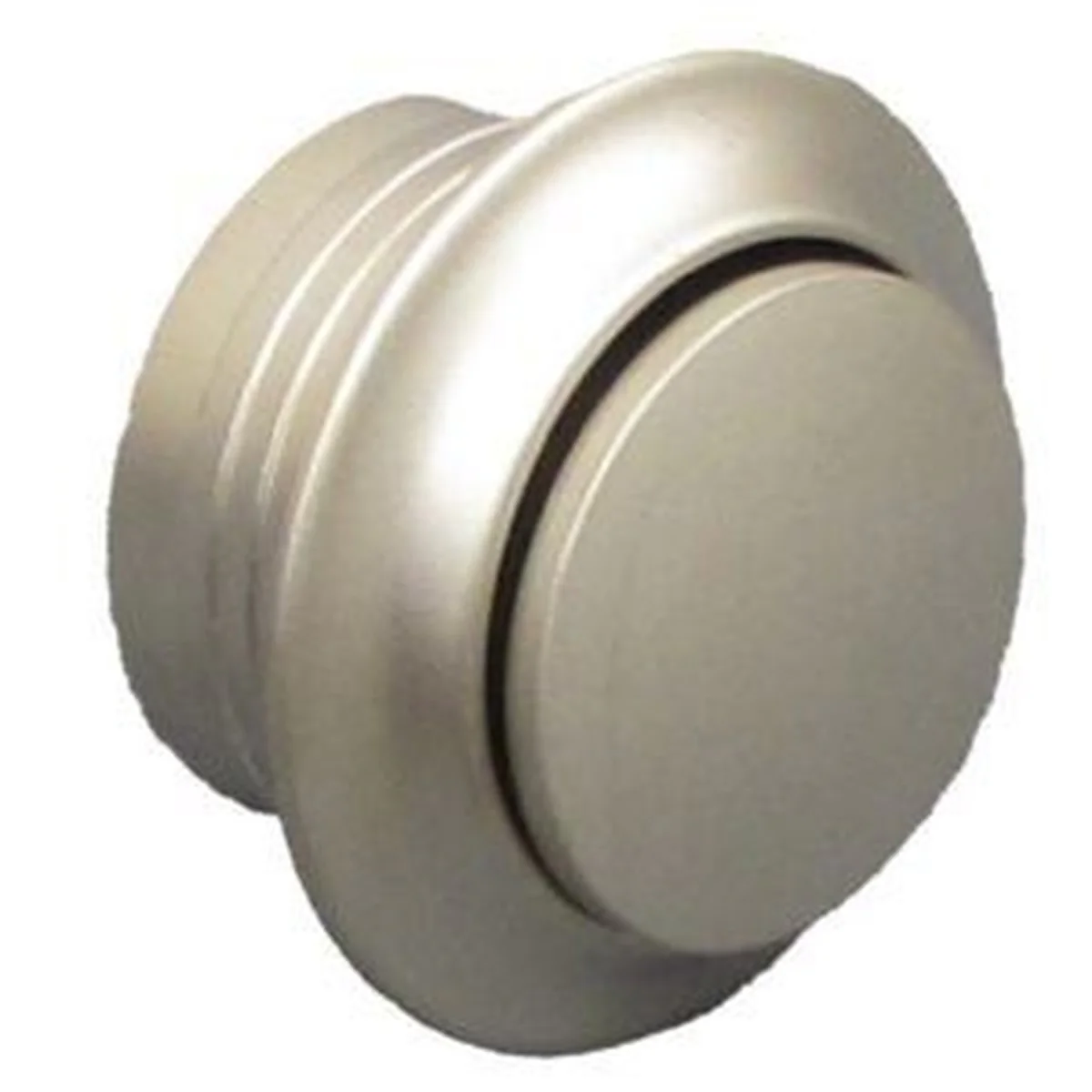 Mini Button & Rose Matt Nickel 804959