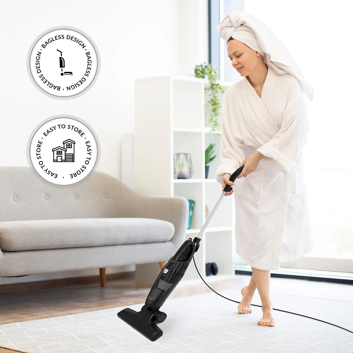 Mini Vacuum Cleaner 2 In 1 230V 600W 44839 - Image 9