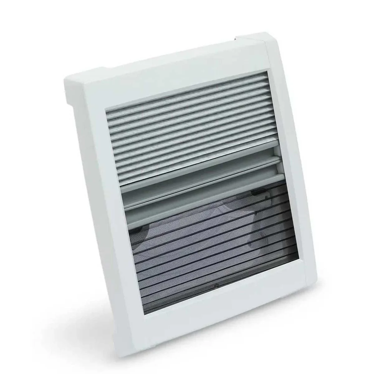 MPK VisionVent S Pro 280x280mm Vented Rooflight Signal White 24-46mm - Image 2