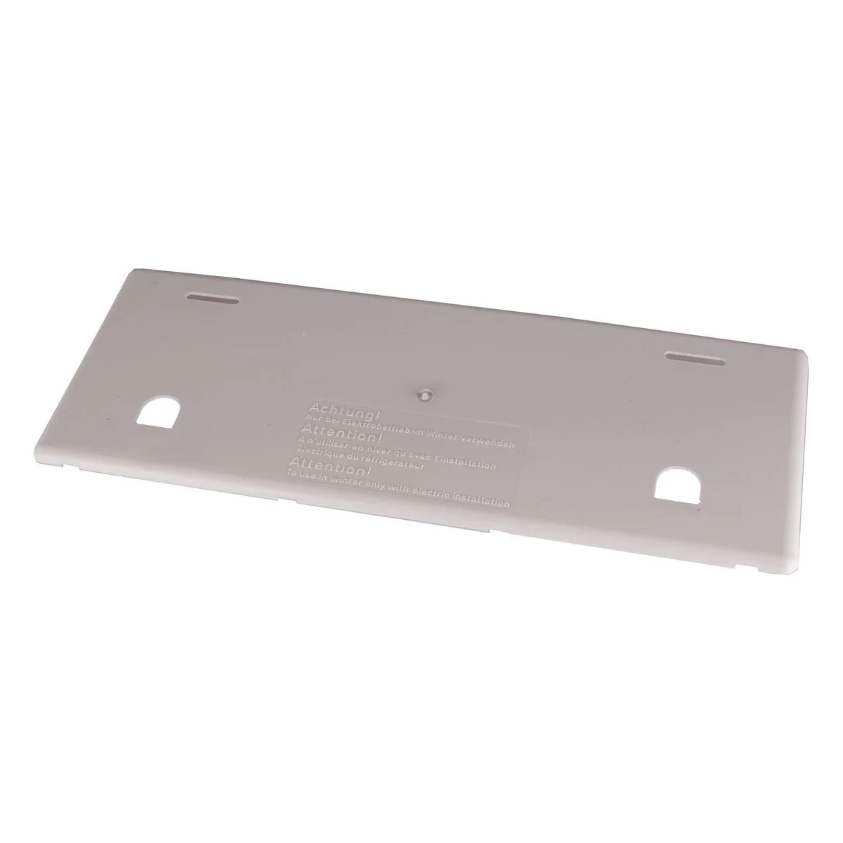 MPK White Recessed Mounted Fridge Vent & Winter Cover Caravan/Motorhome - Image 5