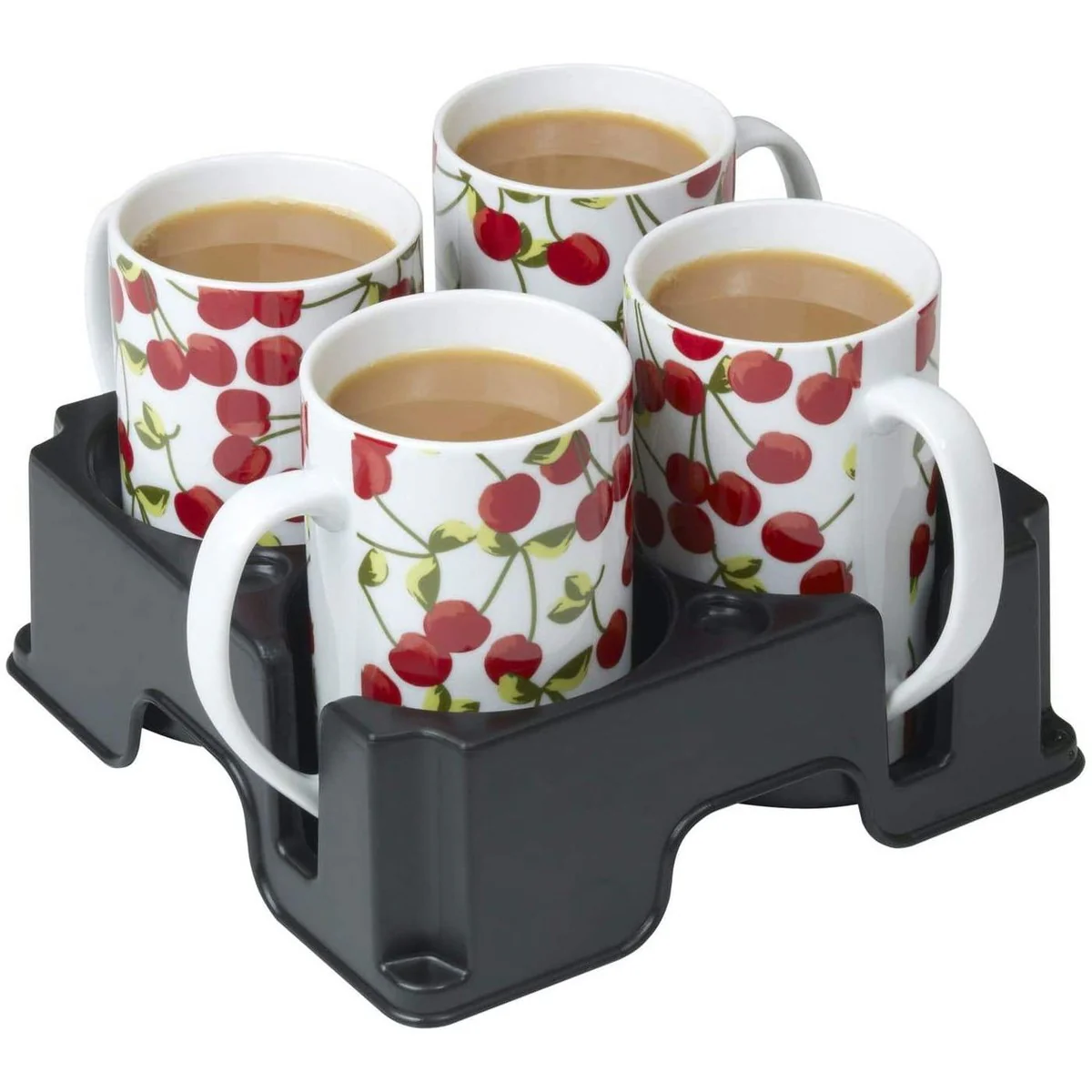 Muggi Multi Cup & Mug Holder Black Motorhome Caravan Boat Home Office - Image 2