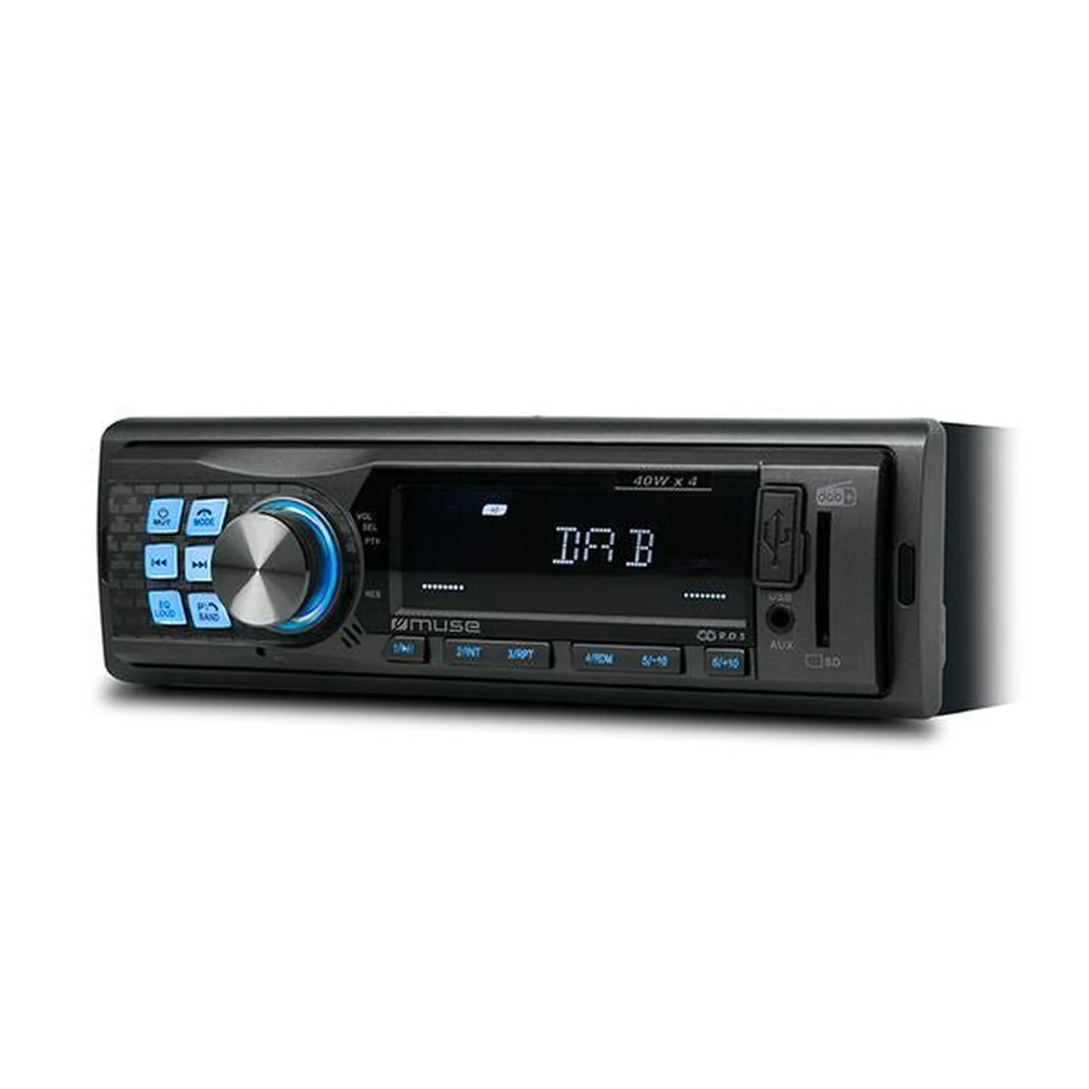 Muse Car Radio With DAB+/FM Bluetooth USB SD With DAB Aerial - Image 2