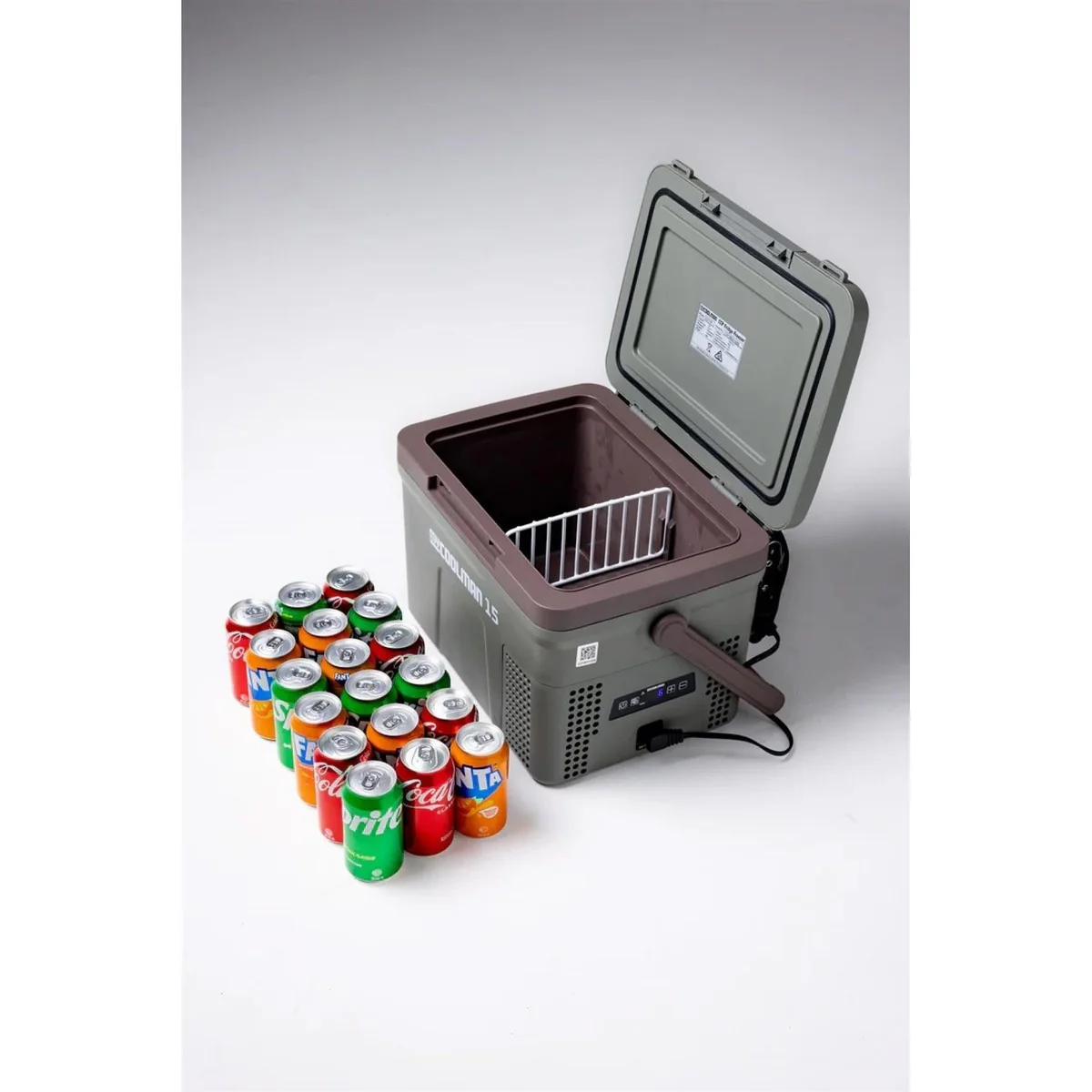 myCOOLMAN 15L Portable Fridge/Freezer Single Zone 12/24V DC + 240V AC Compact & Lightweight - Image 5