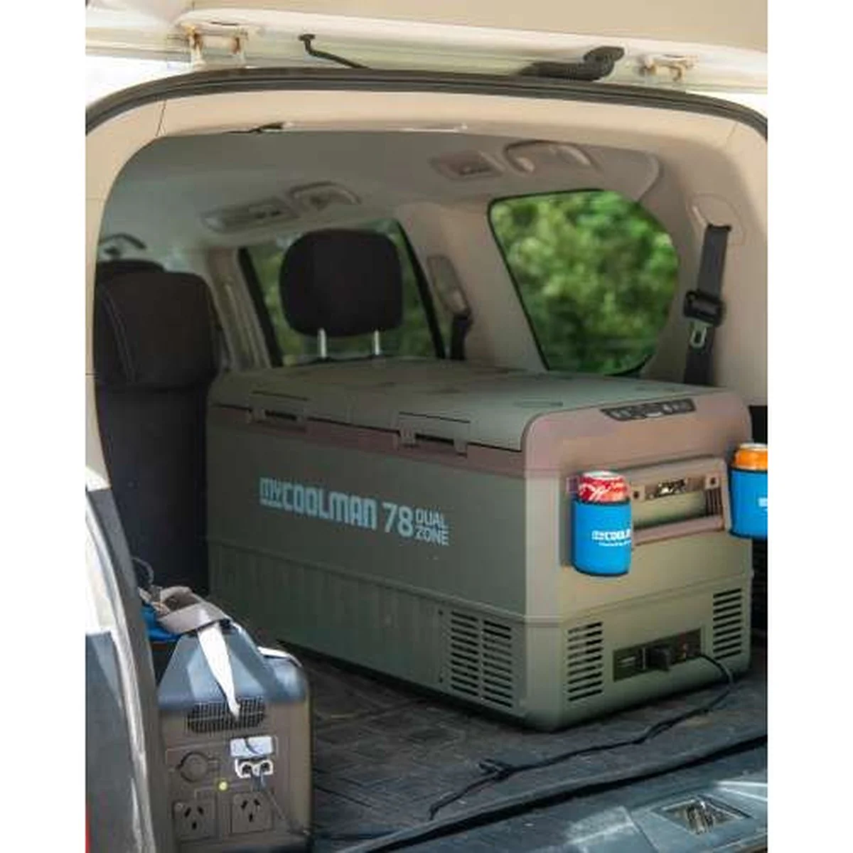 myCOOLMAN 78L Icebox Large Heavy-Duty Hard Cooler with Drain Plug, Tie-Down Points & Bottle Opener - Image 12
