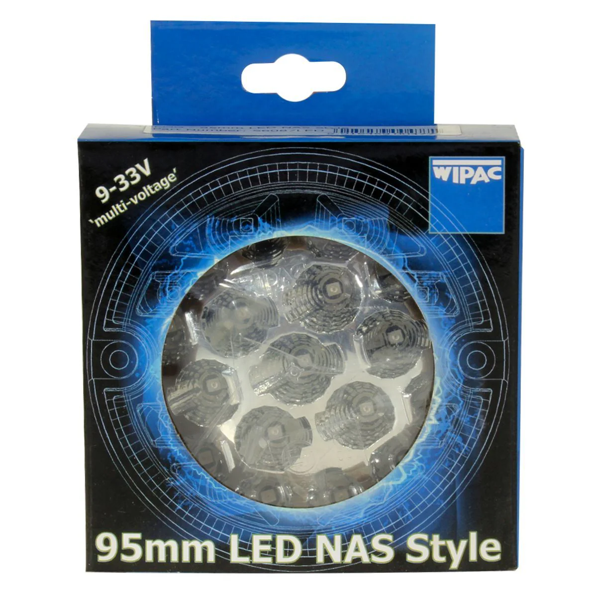 Nas LED Fog Light Clear 95mm Stay Safe in Foggy Conditions with Clear LED Fo
