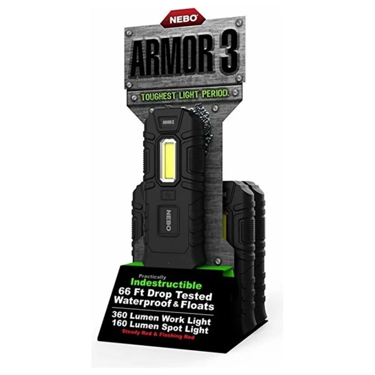 NEBO Armor 3 Torch (order in multiples of 16) NE6526