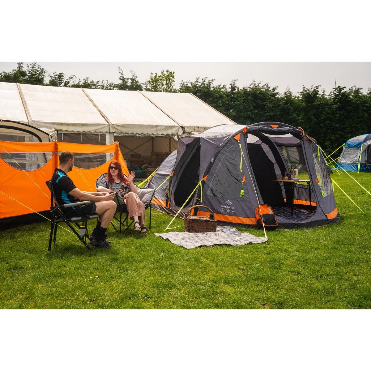Olpro Abberley Breeze XL  - 4 Berth Inflatable Tent Recyled Bottle Material - Image 2