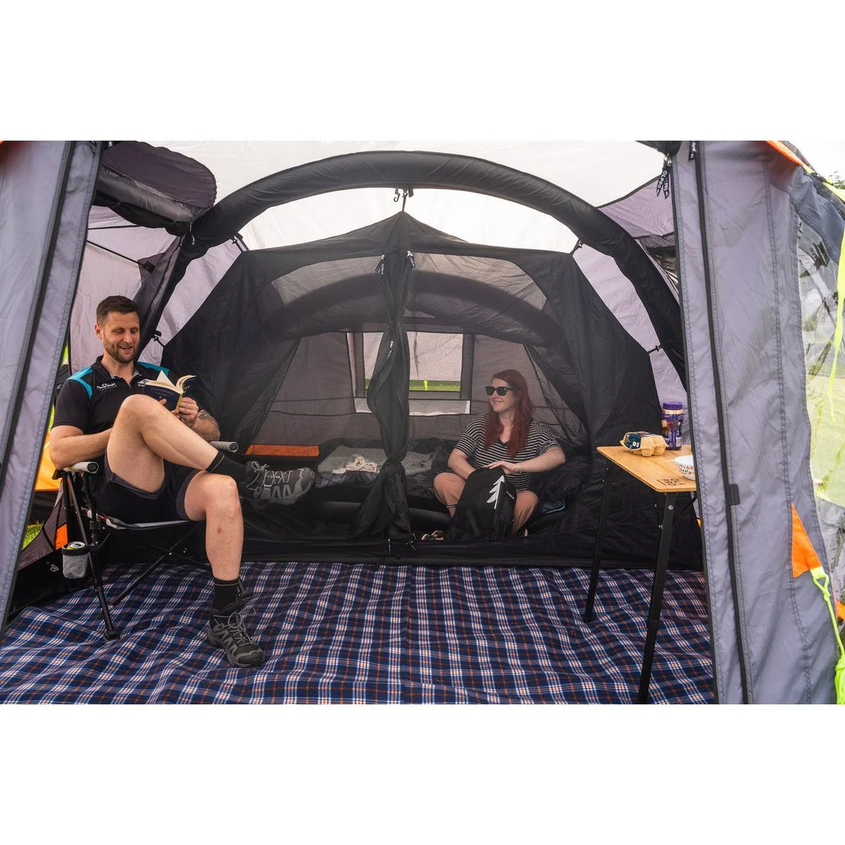Olpro Abberley Breeze XL  - 4 Berth Inflatable Tent Recyled Bottle Material - Image 8